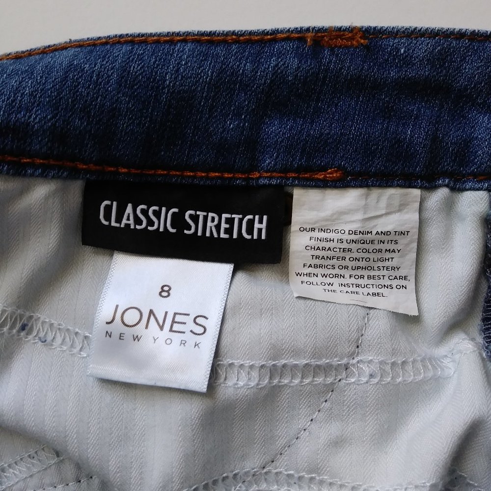 Jones New York Bleeker Bootcut Women's Jean Pants– Size 8 - Picture 10 of 11